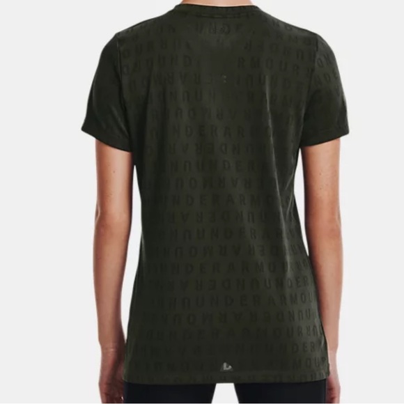 Under Armour Women's UA Velocity Wordmark Short Sleeve - Picture 3 of 6